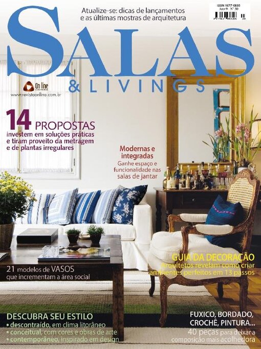 Title details for Salas & Livings by Online Editora - Available